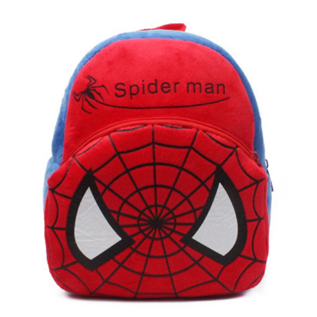 Kid School Bag Backpack Kindergarten Bag Toddler Cute Cartoon Plush Fabric Backpack For Girls Boys Travel School