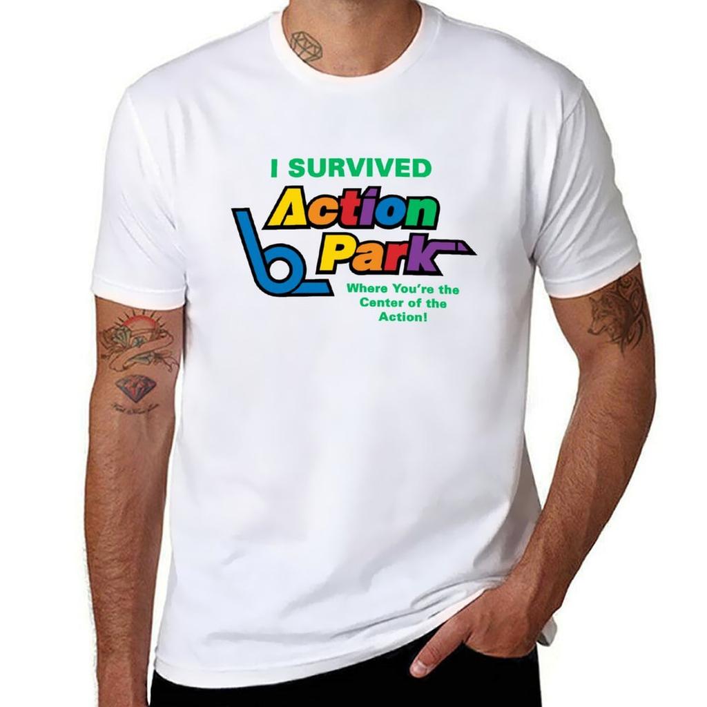 Action Park Survivor TShirt Outdoor Working TShirt