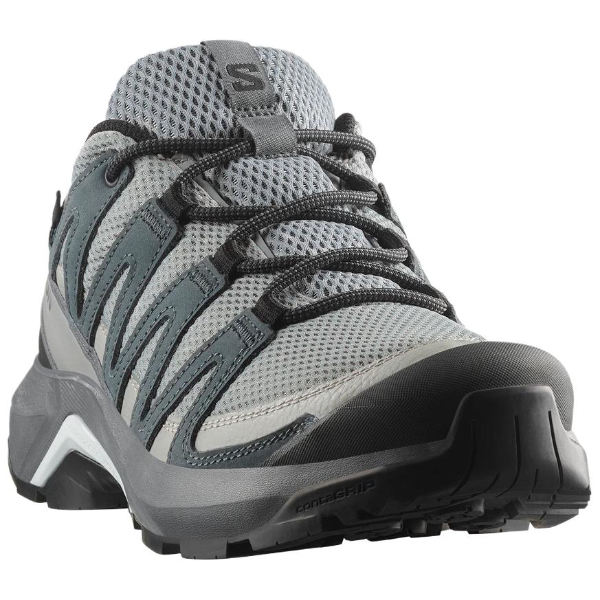 SALOMON X Adventure Устойчивые к истиранию Низкие Альпинистские Ботинки Женские Серые 478133