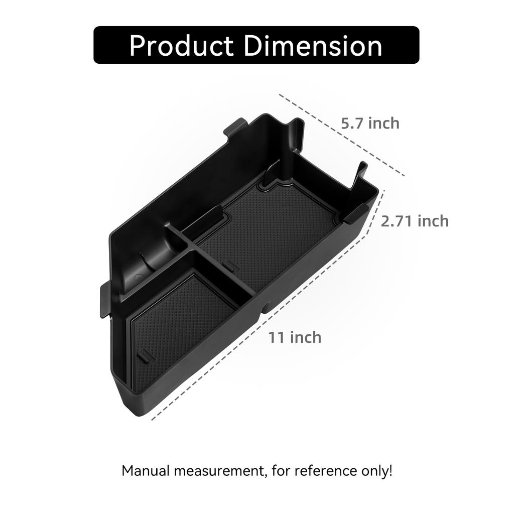 for Volkswagen Jetta 2020-2025 Car Storage Box Interior Accessories Center Console Armrest Storage Organizer Tidying Tray
