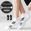 Мужские хлопковые спортивные носки - Дышащие, устойчивые к запаху, с амортизацией, идеальны для бега и спорта, белые