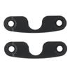 2pcs Heavy Duty Material Sun Visor Repair Kit Aluminum Alloy Visor Kit  For Wrangler JK JL JT
