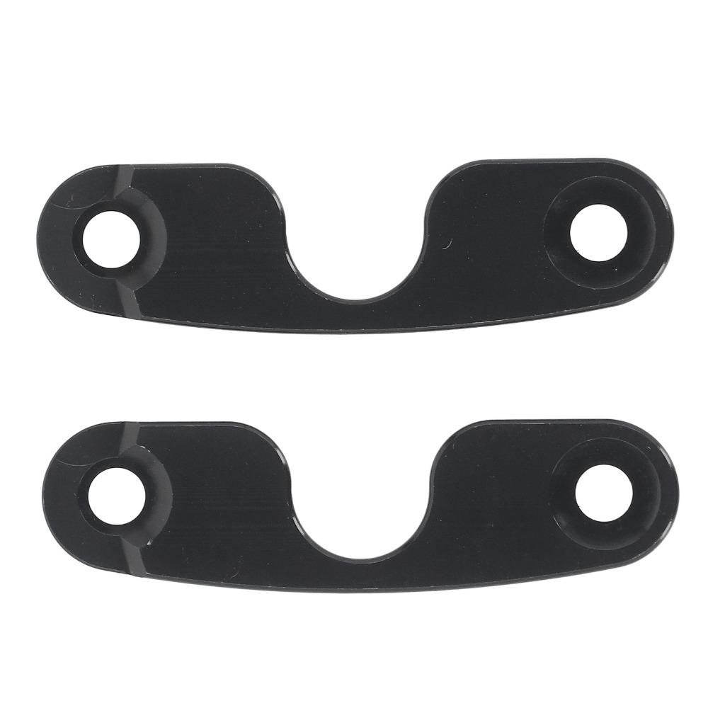2pcs Heavy Duty Material Sun Visor Repair Kit Aluminum Alloy Visor Kit For Wrangler JK JL JT