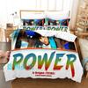G Dragon POWER Комплект постельного белья Односпальный Двуспальный Полный Размер King-Size Размеры Комплект постельного белья Взрослые Дети Детская Спальня Комплекты пододеяльников Аниме