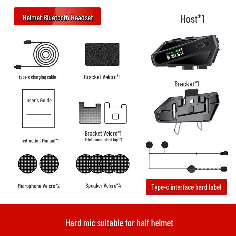 Многофункциональные Bluetooth-гарнитуры-интеркомы для мотоциклетных шлемов с трансграничной сертификацией