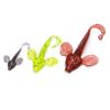 6PCS Lifelik Bait Maggots Silicone False Bait Fishing Soft Lures Soft Lure  Beginners