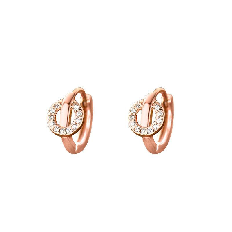 Серьги-вкладыши Light Luxury High-end Feeling Small Mini Minimalist Design Earrings Niche Earrings