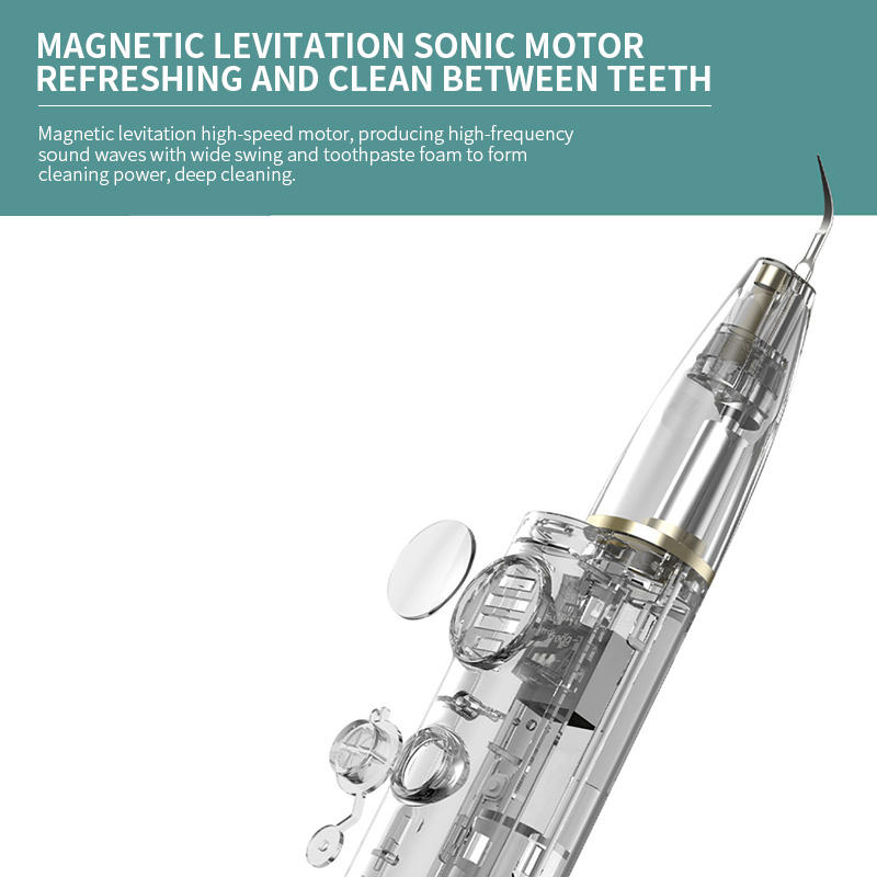 Визуальный ультразвуковой стоматологический скалер с камерой, 3 режима, магнитная левитация, очистка, удаление зубного камня, уход за полостью рта, отбеливание зубов
