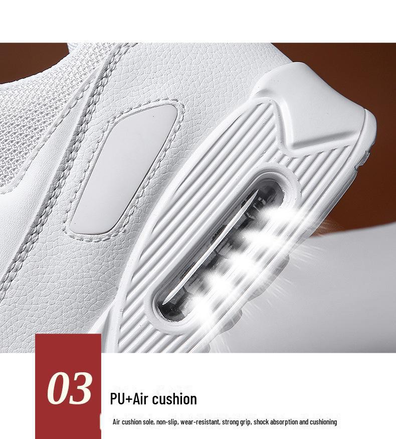 2020 Summer Lightweight Mesh Breathable Air Cushion Running Shoes for Couples