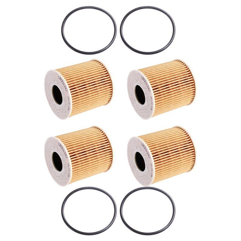 For LAND ROVER FREELANDER LR2 RANGE ROVER EVOQUE DISCOVERY SPORT Compatible 4PCS DIESEL OIL Filters With SEAL LR001247 LR030778