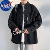 Мужская повседневная рубашка с длинным рукавом NASA MARVEL