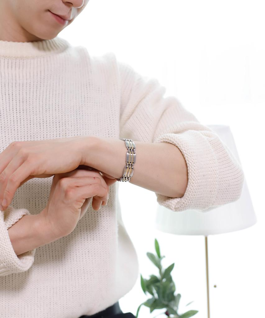 Sabona London 354 Executive Class Duet Magnetic Bracelet