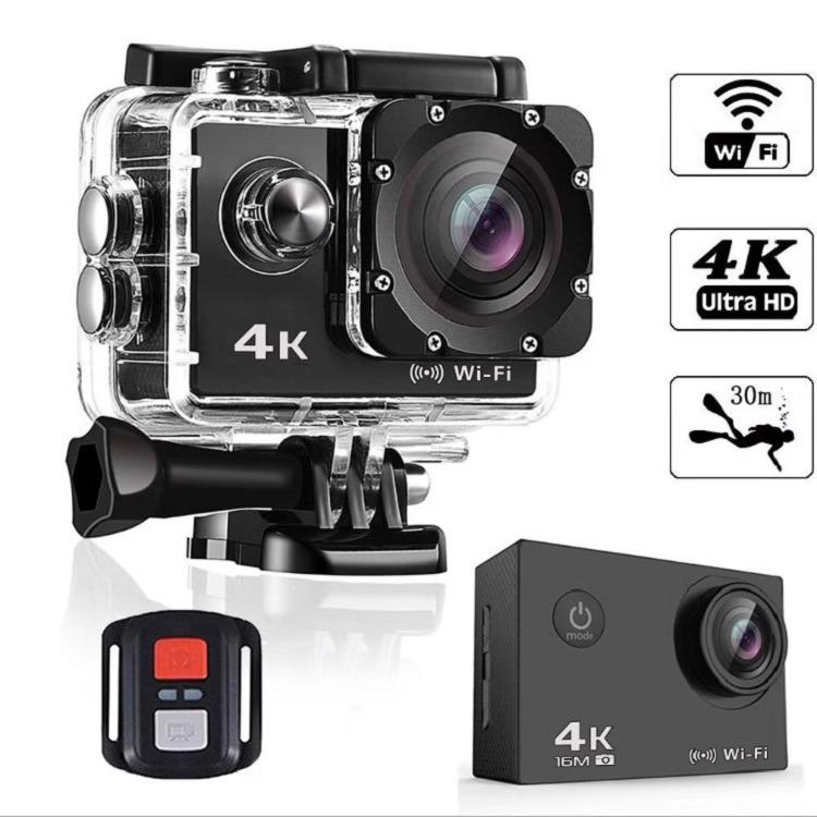 Водонепроницаемая 4K панорамная экшн-камера 360° для мотоцикла и рыбалки
