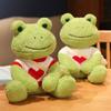 Soft Toy Cartoon Doll Stuffed Animals Sweater Frog Doll Frog Stuffed  Toy Dressing Frog Plush Toy