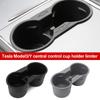 2024 Подстаканник для Tesla Model 3 Y Аксессуары для интерьера Центральная консоль Нескользящий силиконовый вкладыш для стакана с водой Держатель для телефона