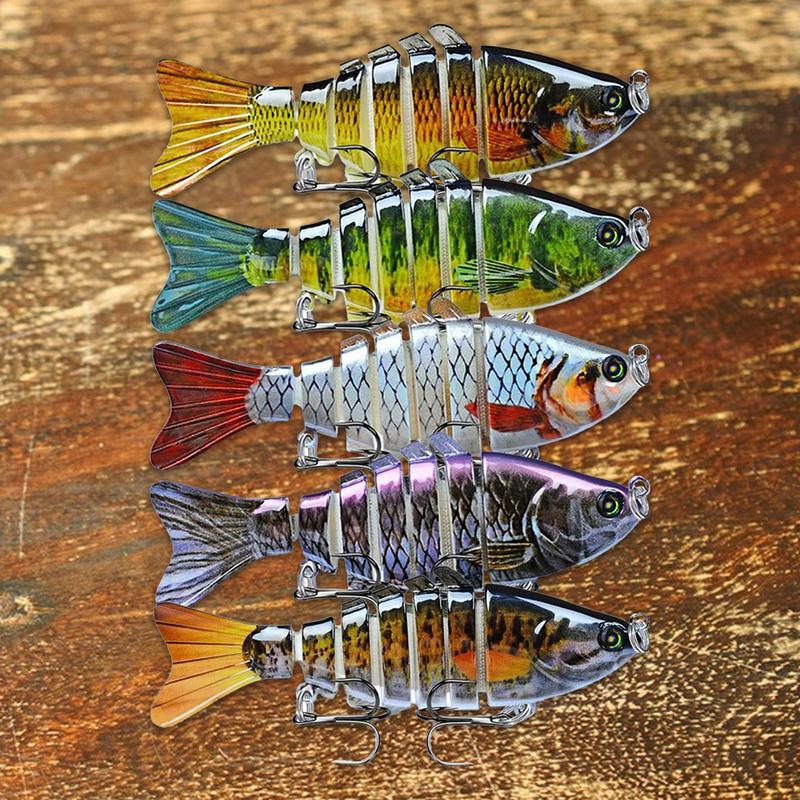 5CS Robotic Swimming Lures Auto Electric Fishing Bait Kit Creative Fishing Accessory For All Kinds Of Fishing Waters