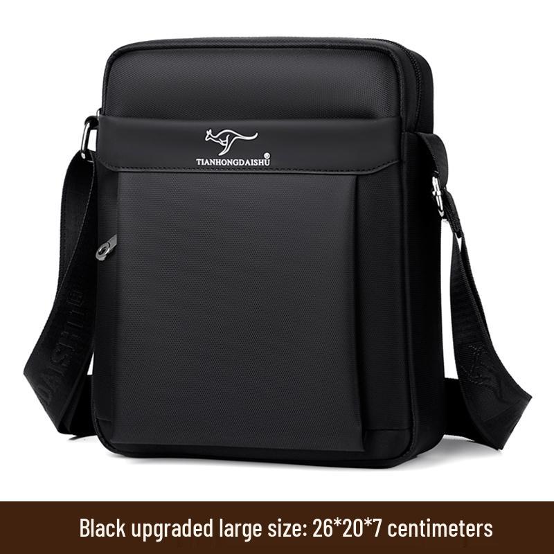 Мужская однолямочная сумка через плечо из холста, Новый 2025 Оксфордский рюкзак для поездок на работу, Компактная персональная портативная сумка