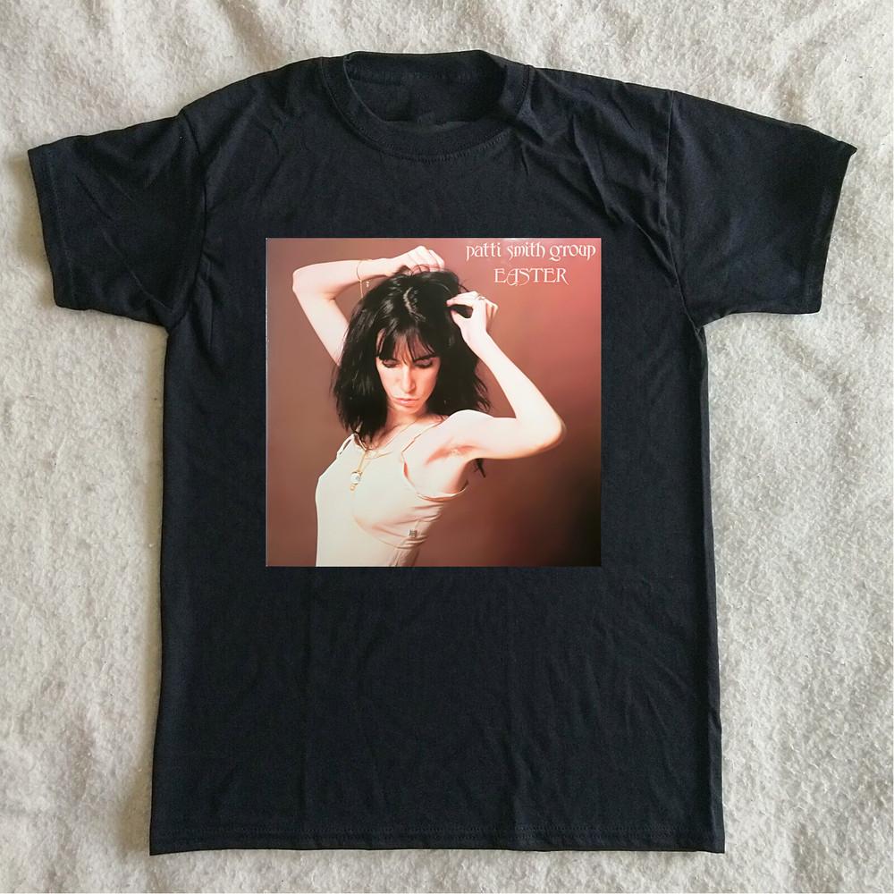 Patti Smith Group – Easter ALbum Cotton T Shirt Full Size S-5XL