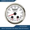 ELING Car Boat 85mm Multifunctional 0-60MPH Speedometer Tachometer Water Temp Oil Pressure 0-80PSI 5Bar 10Bar with Red Backlight
