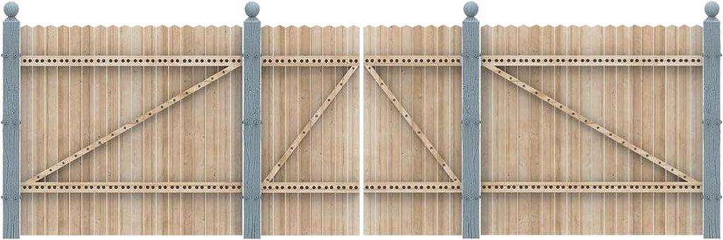 RT Diorama Деревянный забор Диорама Сцена Модель Набор RTD35536 1/35 № 03