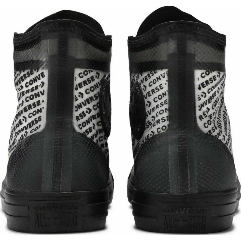 Converse Chuck Taylor All Star Удобные Нескользящие Износостойкие Высокие парусиновые Унисекс Черно-белые