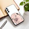 Забавные мультяшки Чехол для телефона Samsung Galaxy A73, A72, A71, A70, A53, A52, A51, Мягкий силиконовый черный чехол