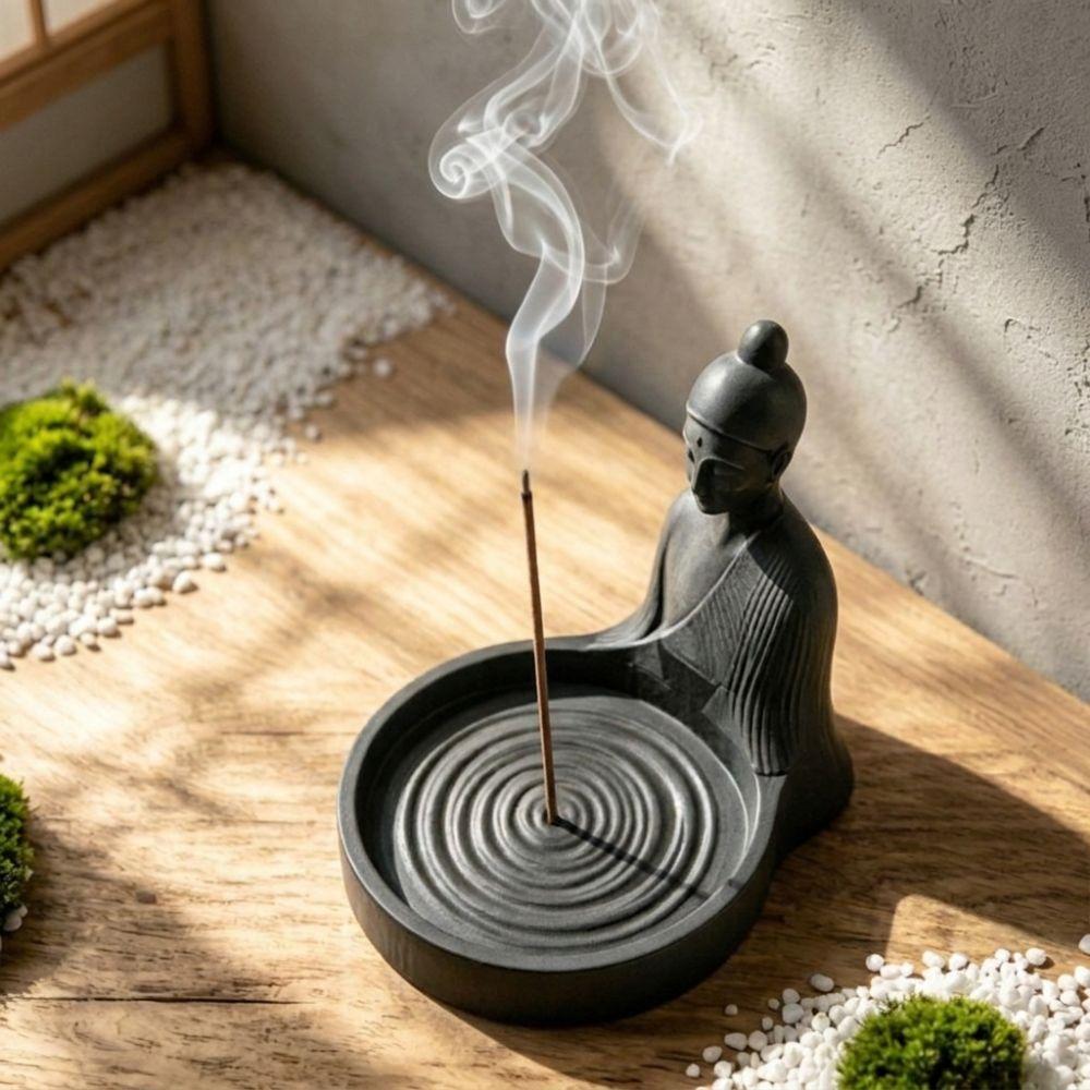 with Ash‑Catching Chinese Incense Stick Holder Zen Style Stick Incense Holder Desktop Use