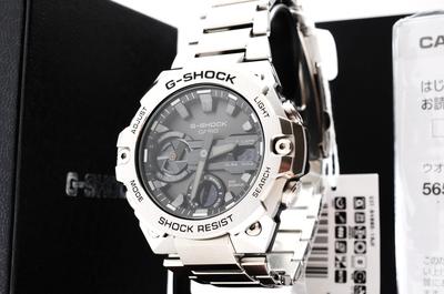CASIO G-SHOCK GST-B400D-1AJF G-STEEL Carbon Core Guard Bluetooth Solar Мужские часы