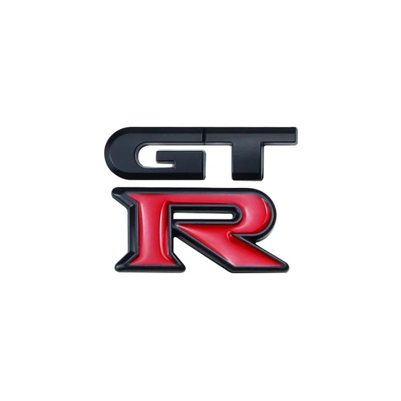 1 шт. Металлические наклейки с логотипом автомобиля GTR, наклейки R GT, шильдик для аксессуаров Nissan Nismo GT-R, R32, R33, R34, R35, 370Z
