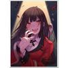 Яркий аниме-холст Kakegurui для украшения стен Модульный японский мультяшный постер для декора гостиной Идеальный акцент домашнего декора Уникальный