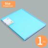 Colorful A4 Document Storage Book with 10,100 Pages and Transparent File Pages