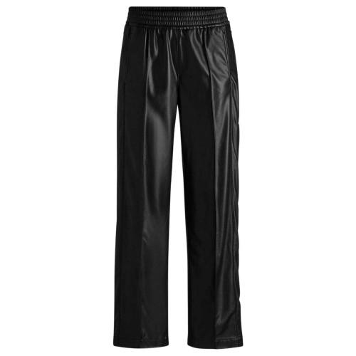 Hugo Womens/Ladies Popper Detail Relaxed Fit Tracksuit Bottoms