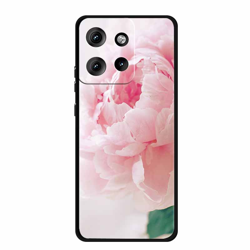 Чехол для Moto Edge 50 Neo Роскошные мягкие силиконовые чехлы из ТПУ для Motorola Edge 50 Neo Moto S50 5G Ударопрочный чехол с рисунком сердца Fundas