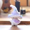 Cuter Elf Mushroom Plushie Keyring Pp Cotton Fill Stuffed Soft Kids Ornament