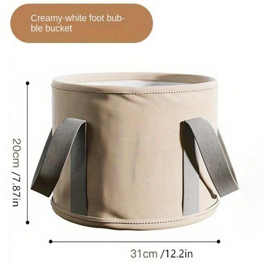 Portable Foldable Foot Soak Bucket: Insulated and High-Deep Design for Outdoor and Indoor Use