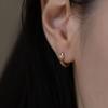 14k crown one touch earrings (1pair)