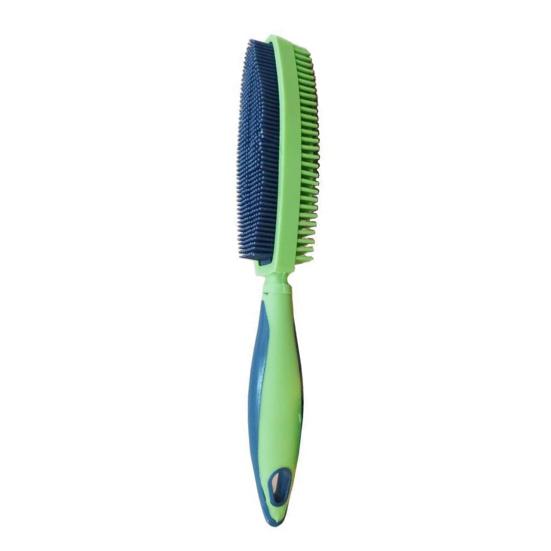 Pet Hair Removal Brush Reusable Lint Remover Soft Rubber Bristles