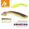 MEREDITH Рыболовные приманки Awaruna, 8 см, 9,5 см, 13 см, искусственные приманки, воблеры, мягкие приманки, Shad Carp, силиконовые рыболовные мягкие приманки, снасти