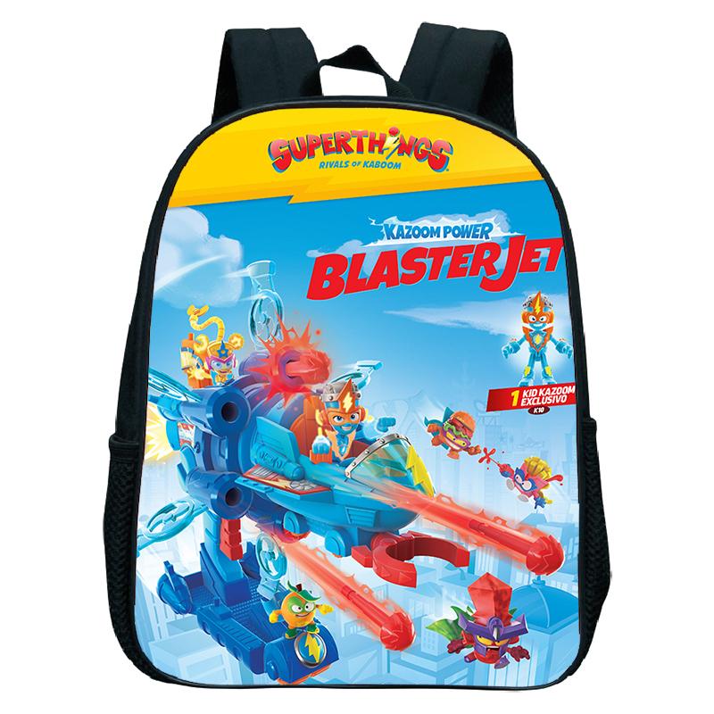 Игра SuperThings Рюкзак Милый Школьный Портфель Девочки Школьная Сумка Первоклассники Детский Мультяшный Рюкзак Водонепроницаемый Рюкзак Mochila