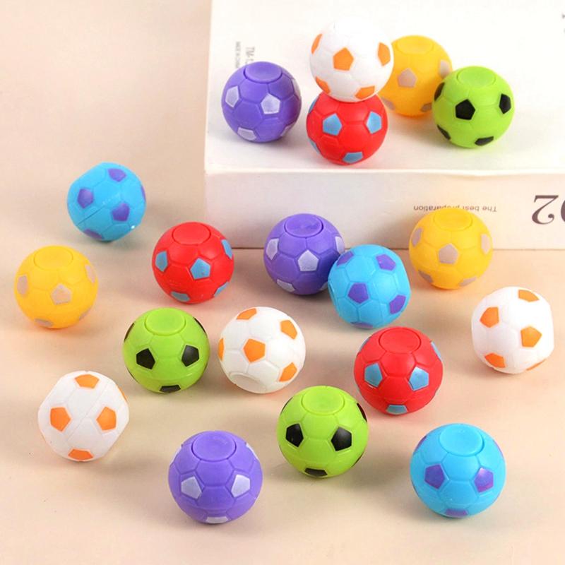 5/10 шт. Вращающиеся футбольные спиннеры-непоседы, детские футбольные сувениры для вечеринок, футбольный подарок на день рождения, наполнители для пиньяты, рождественский подарок