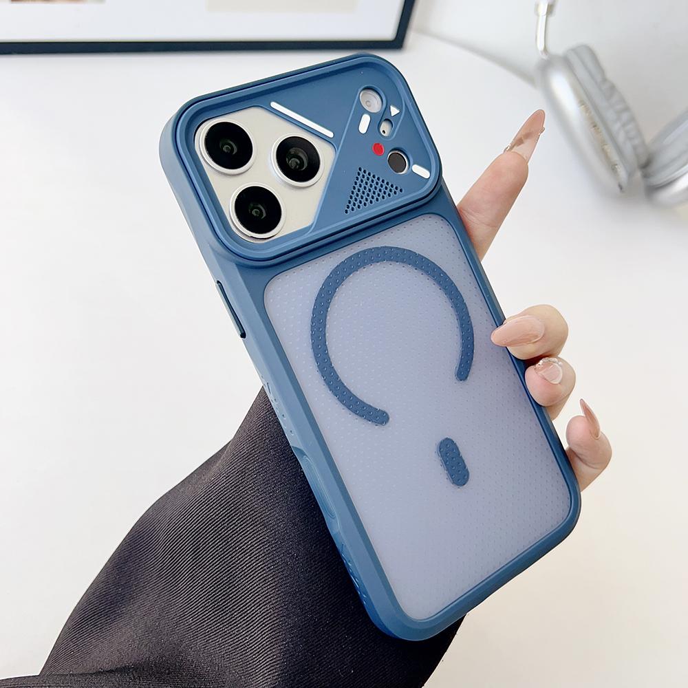 Skin Sensitive Frame For Magsafe Semi Clear Case For iPhone 17 16 15 14 Plus 13 12 11 Pro Max Shockproof TPU Soft Edge Cover