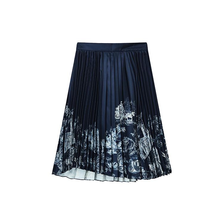 New FILA Casual Long Skirts Women's All Over Print F11W238307F-ZA
