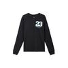Dri Fit Sport Crew Neck Graphic Casual Long Sleeve T Shirt Men Tops Black Legendary-Blue FZ1982-011