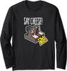 Say Cheese Vintage Instant Camera 80s Retro Cute Long Sleeve Tshirt