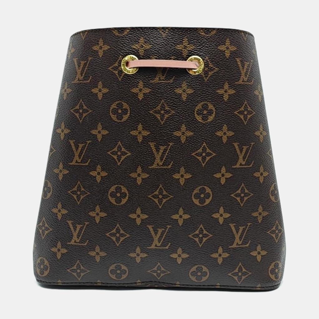 [Pre-Owned] Noe Monogram Coated Canvas And Leather Bucket Bag - Fair #DNYWLR