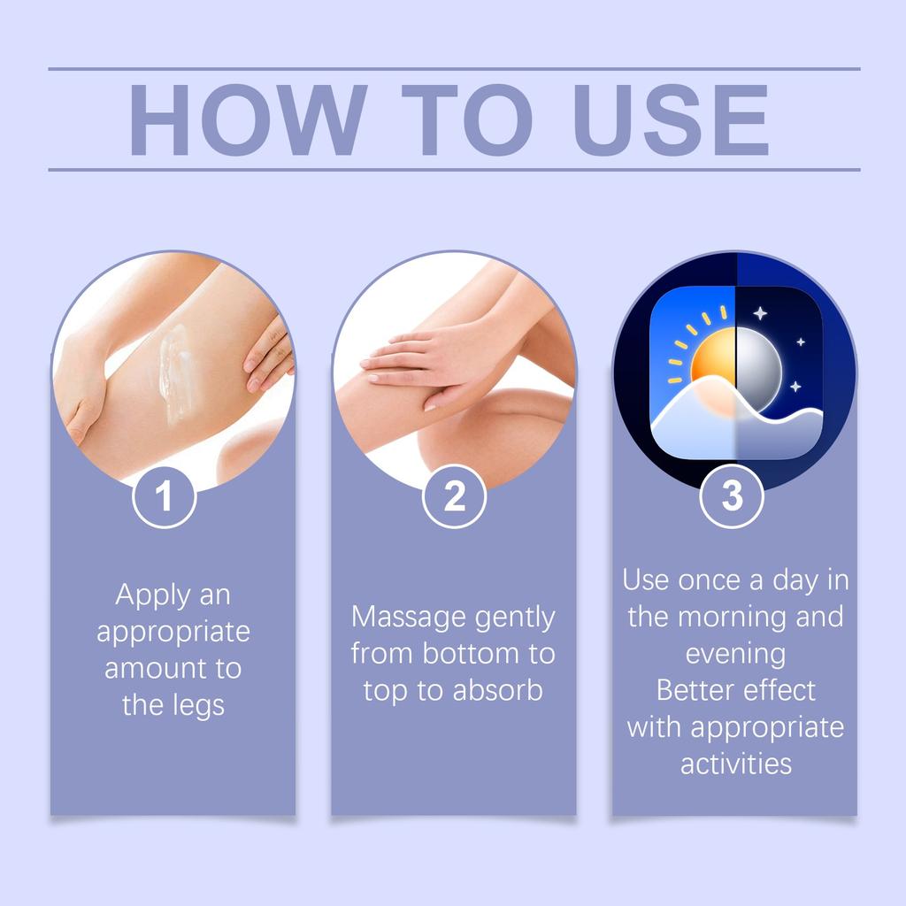 Varicose Veins Cream, Varicose Veins And Spider Veins Leg, Improve Blood Circulation, Fast-acting Relief Cream