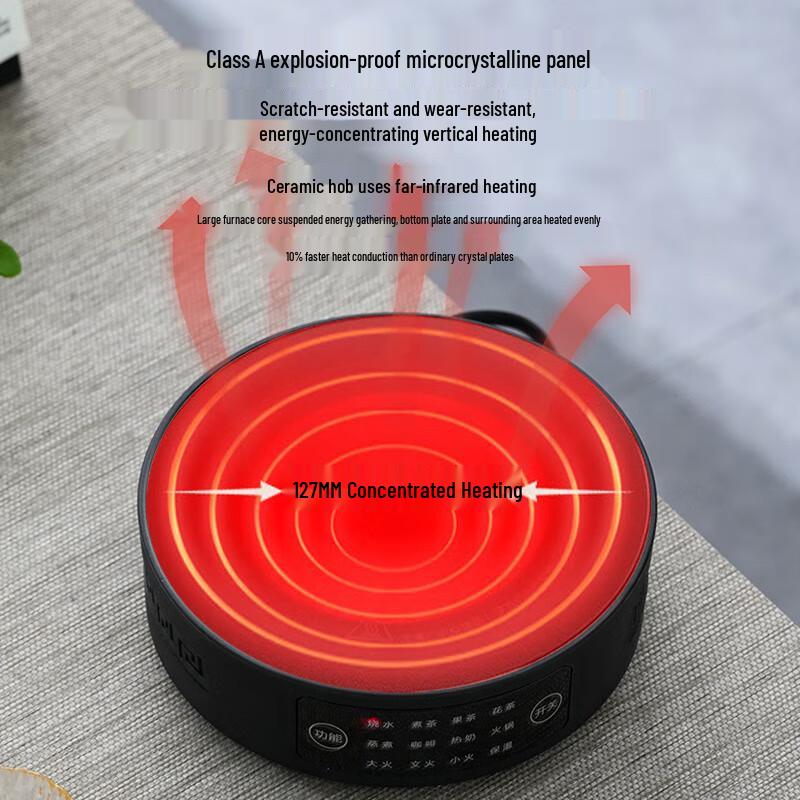 Электрическая керамическая плита Набор для заваривания чая со стеклянным чайником