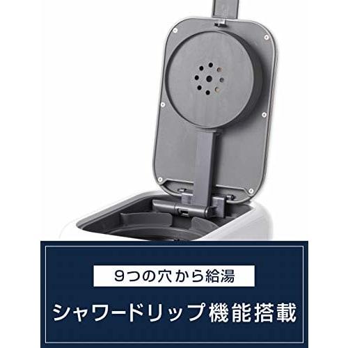 DeLonghi De'Longhi Drip Coffee Maker KMix COX750J-BK Regular Coffee 6 Cups Stainless Filter Aroma Switch Shower Drip Function Rich Black 3 Year Warran