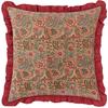 Чехол для подушки Haven Cotton Velvet с цветочным узором