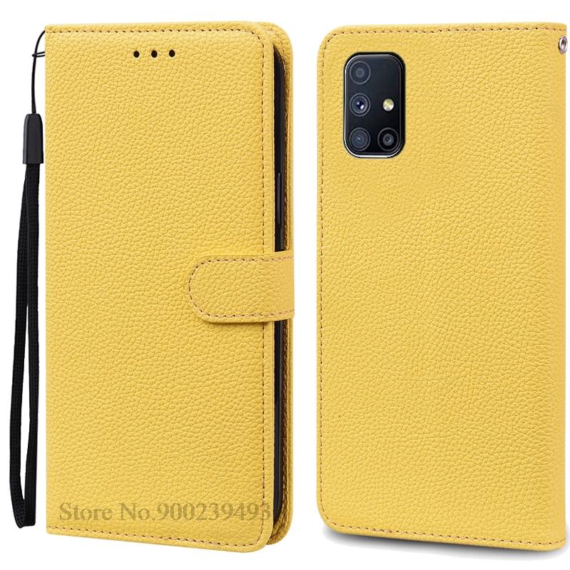 Для Samsung M51 чехол мягкий силиконовый кошелек кожаный флип-чехол для Samsung Galaxy M51 чехол M 51 подставка книжка чехол Fundas